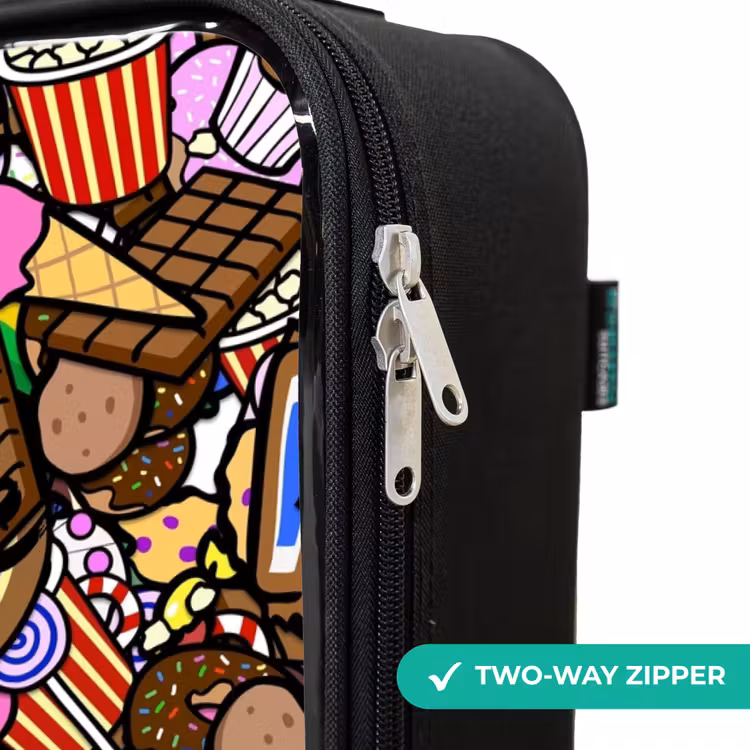 Children's suitcase - Overflowing pattern with treats — 6