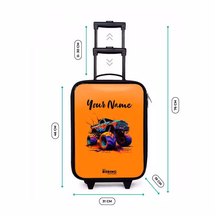 Children's suitcase - Rainbow Wheels — 3