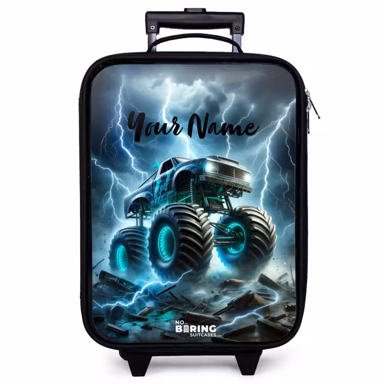 Children's suitcase - Thunder Wheels — 1