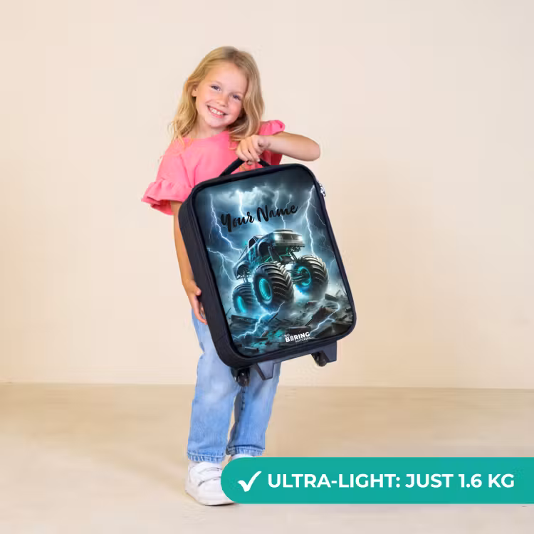 Children's suitcase - Thunder Wheels — 5