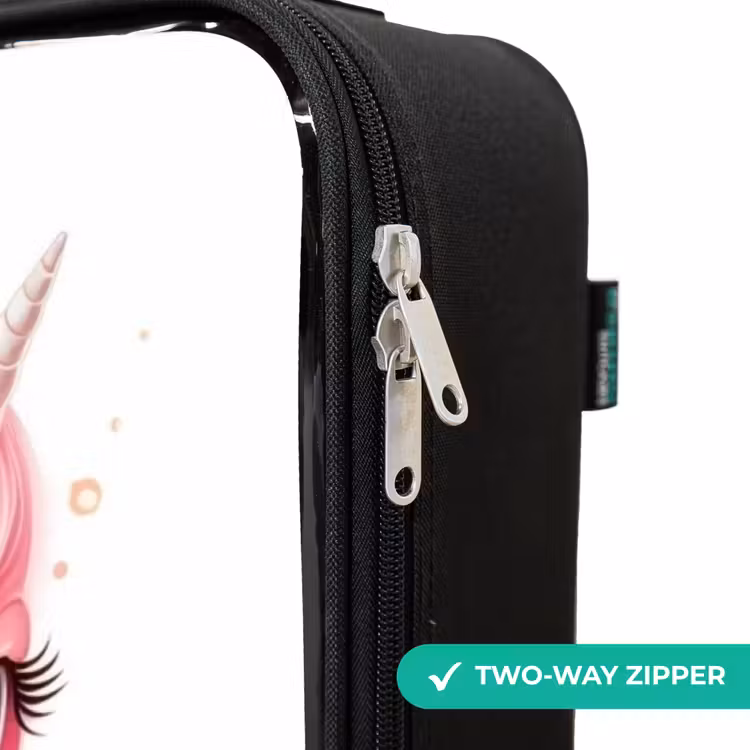 Children's suitcase - Unicorn with pink mane — 4