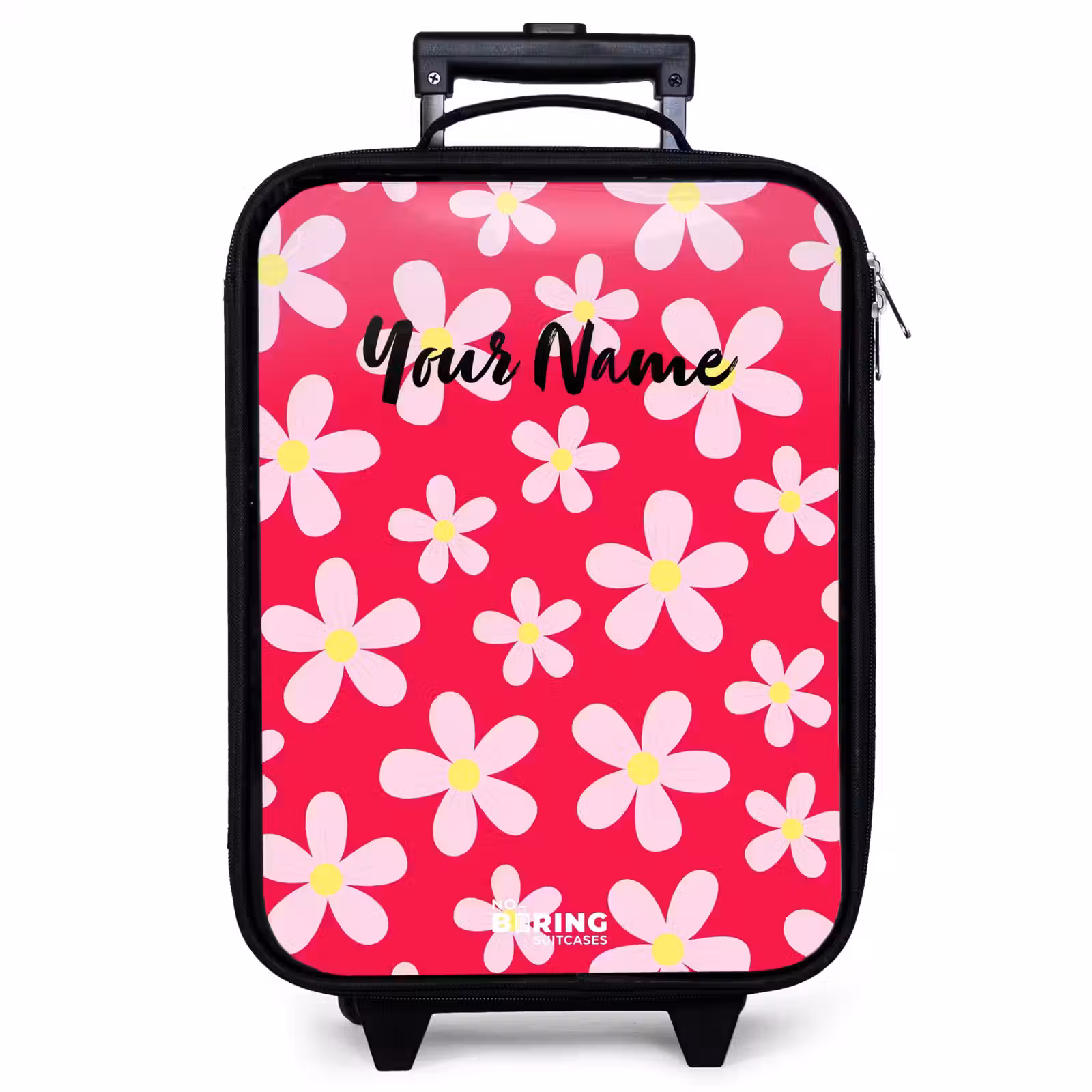 Children's suitcase - Daisy mania hotpink — 1