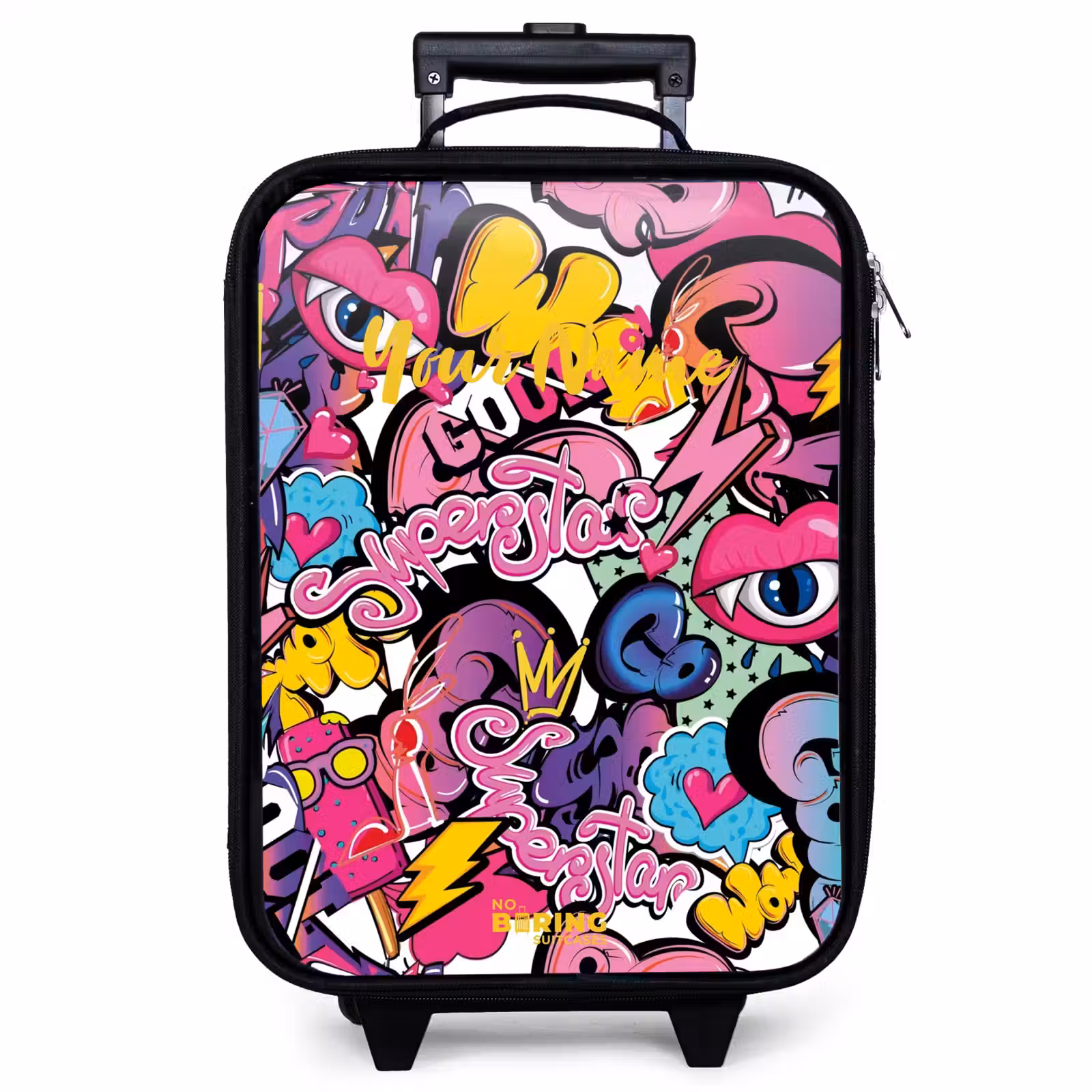 Children's suitcase - Girly graffiti — 1