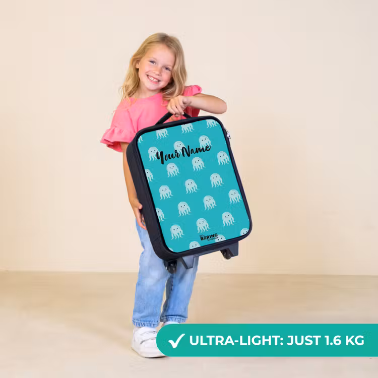 Children's suitcase - Cute jellyfish — 5
