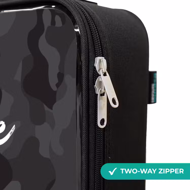 Children's suitcase - Green camouflage print — 6
