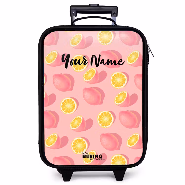 Children's suitcase - Pink limoncello — 1