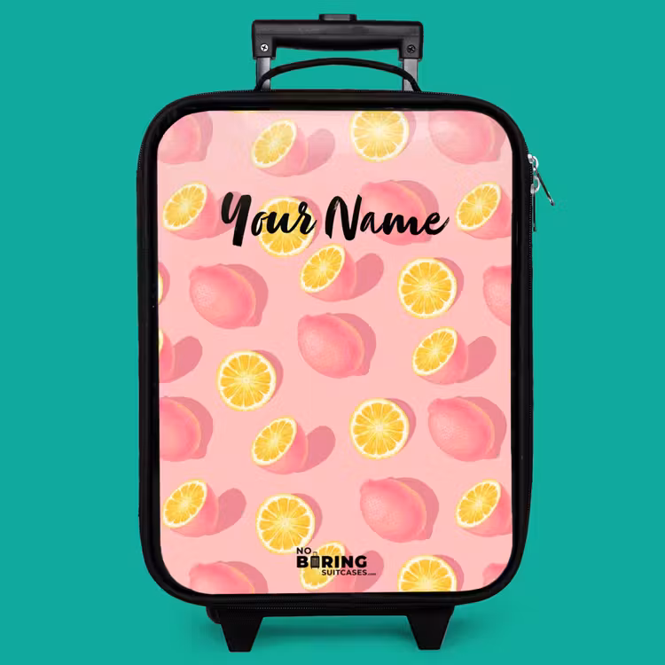 Children's suitcase - Pink limoncello — 4