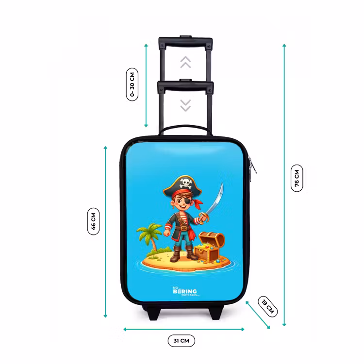 Children's suitcase - Pirate ready to plunder — 2