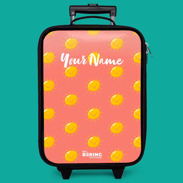 Children's suitcase - Sunny situation coral — 4