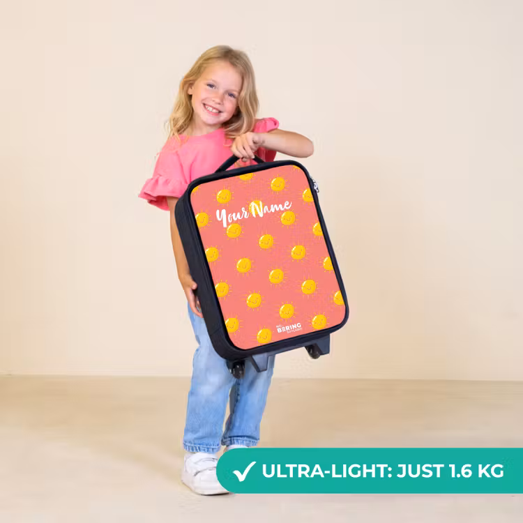 Children's suitcase - Sunny situation coral — 5
