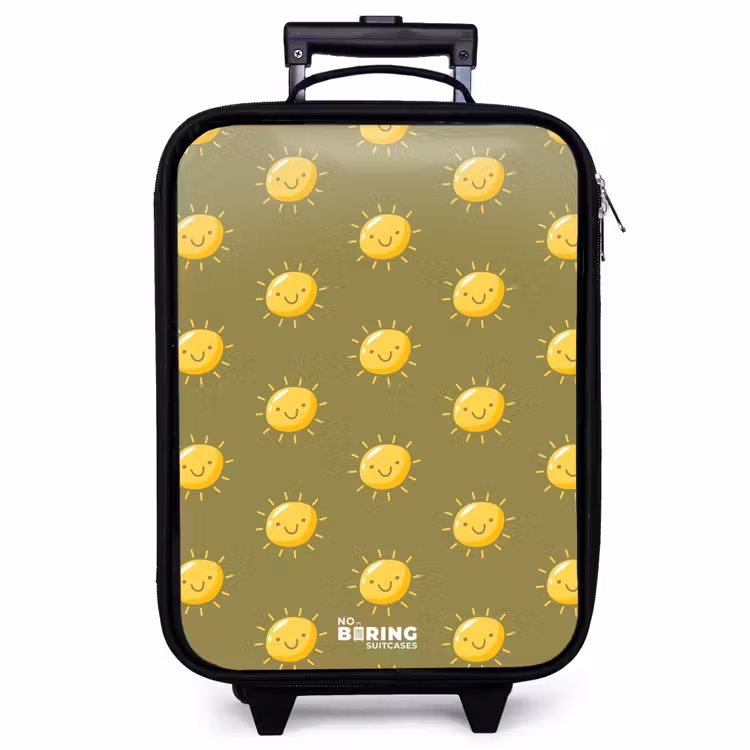 Children's suitcase - Sunny situation olive — 1