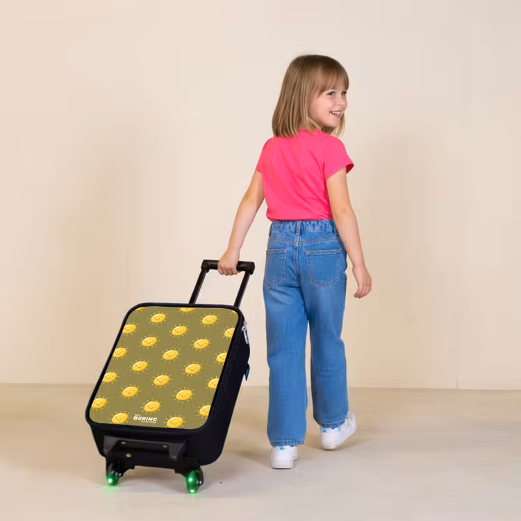 Children's suitcase - Sunny situation olive — 2