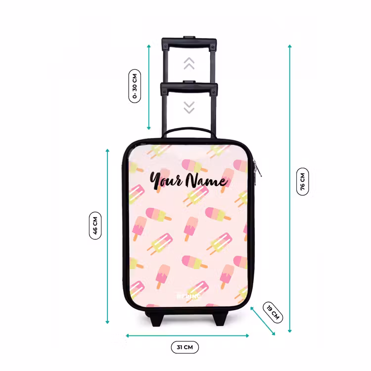 Children's suitcase - Swirling water ices — 3