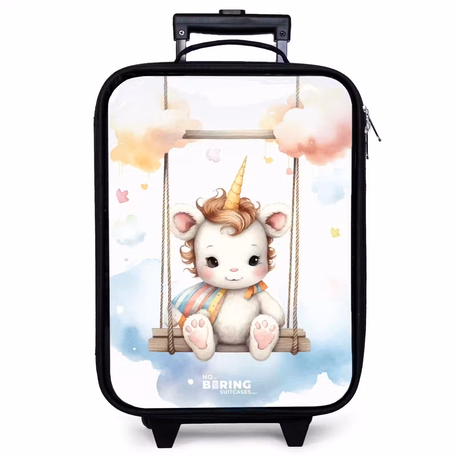 Children's suitcase - Rocking baby unicorn — 1