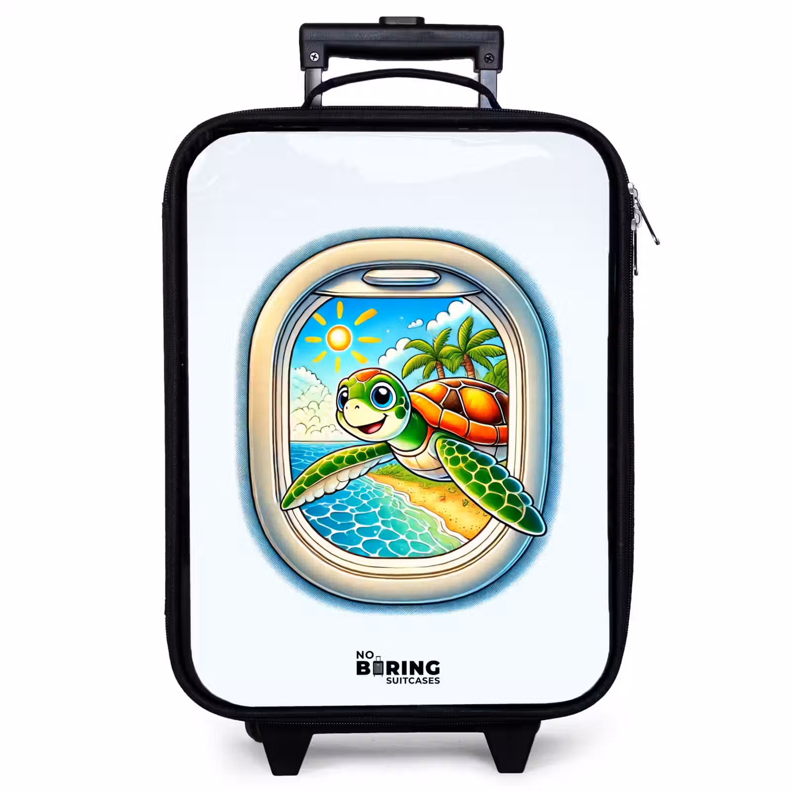 Children's suitcase - Turtle at a tropical beach — 1