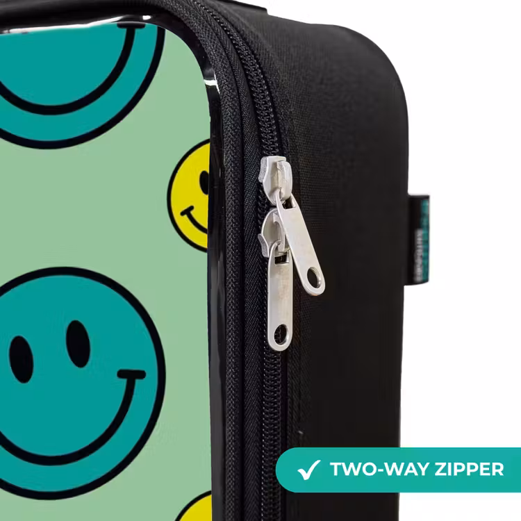 Children's suitcase - All smiles green — 6