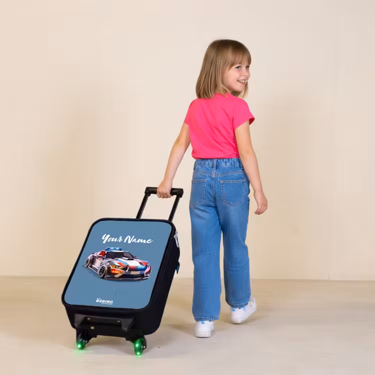 Children's suitcase - Arrow police car — 2