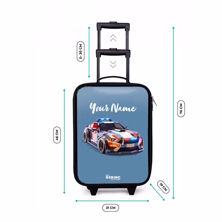 Children's suitcase - Arrow police car — 3