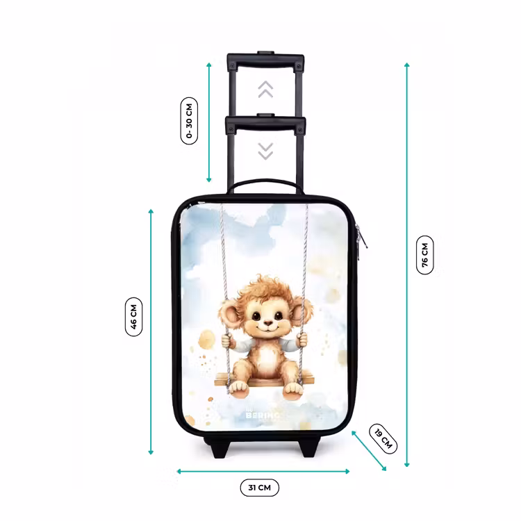 Children's suitcase - Axel monkey — 3