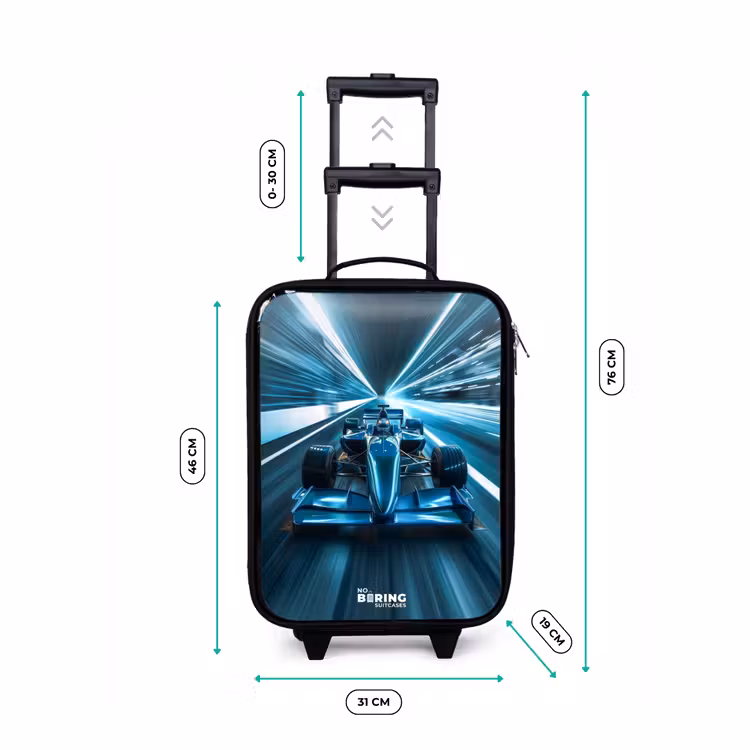 Children's suitcase - Blazing blue — 2