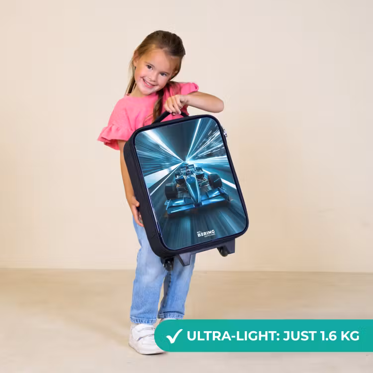 Children's suitcase - Blazing blue — 3