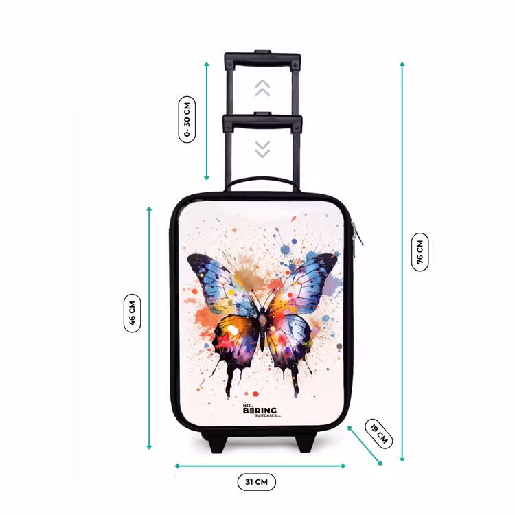 Children's suitcase - Butterfly explosion — 3