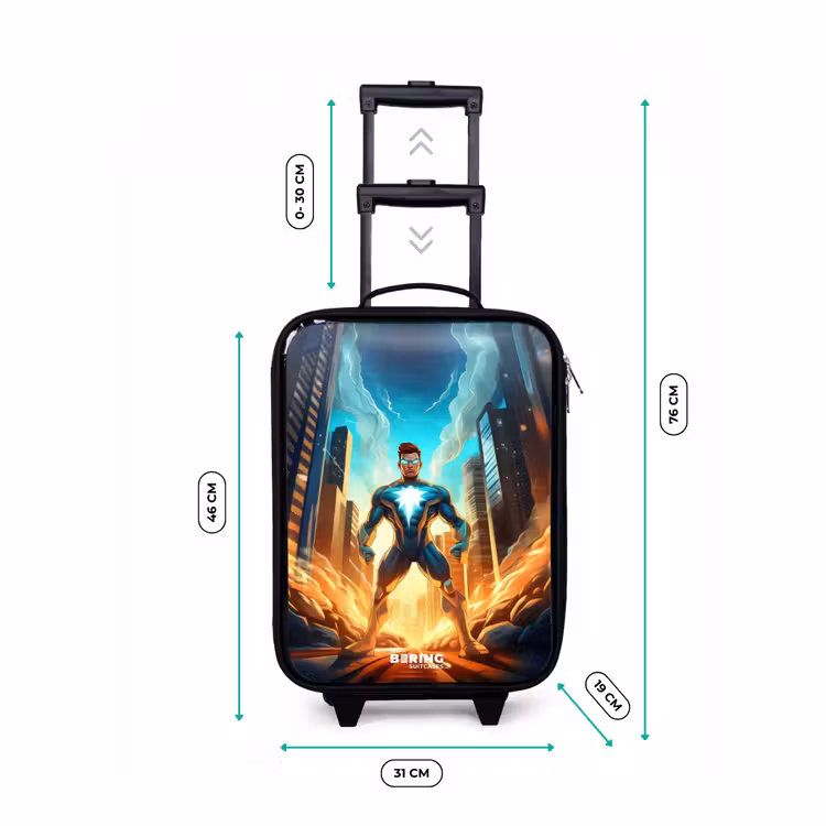 Children's suitcase - City superhero — 2