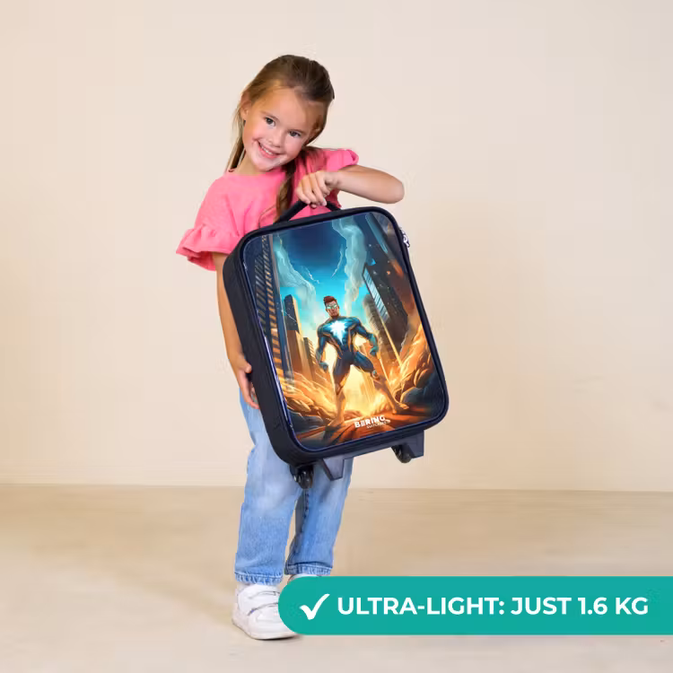 Children's suitcase - City superhero — 3