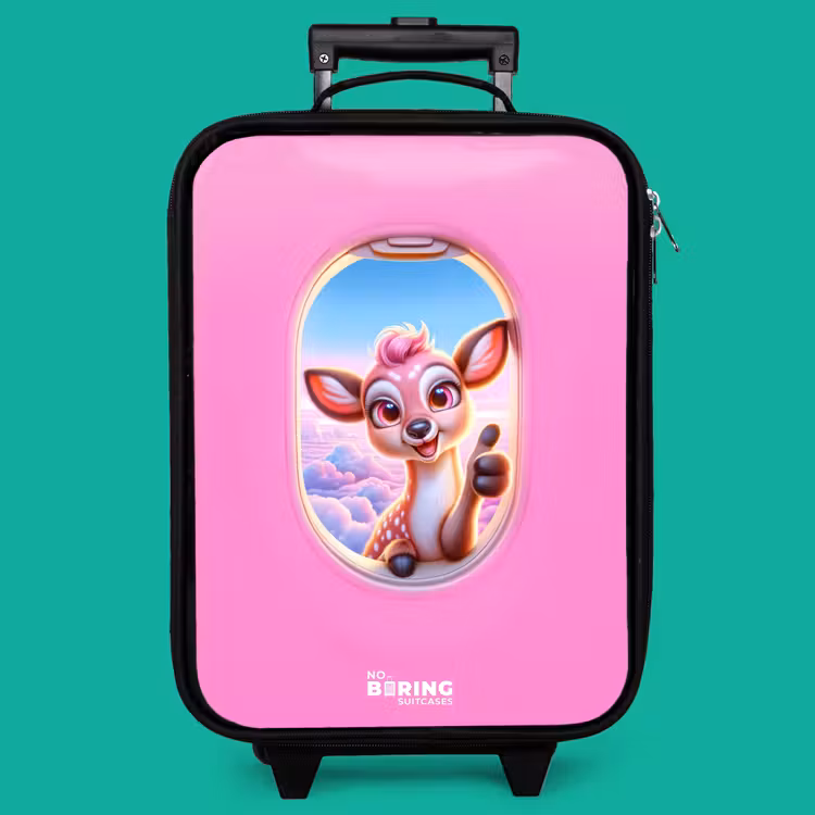 Children's suitcase - Deer among the clouds — 4