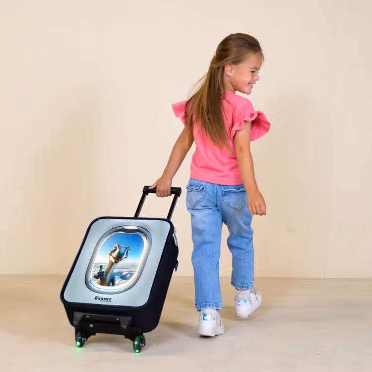 Children's suitcase - Dino from an airplane window — 1