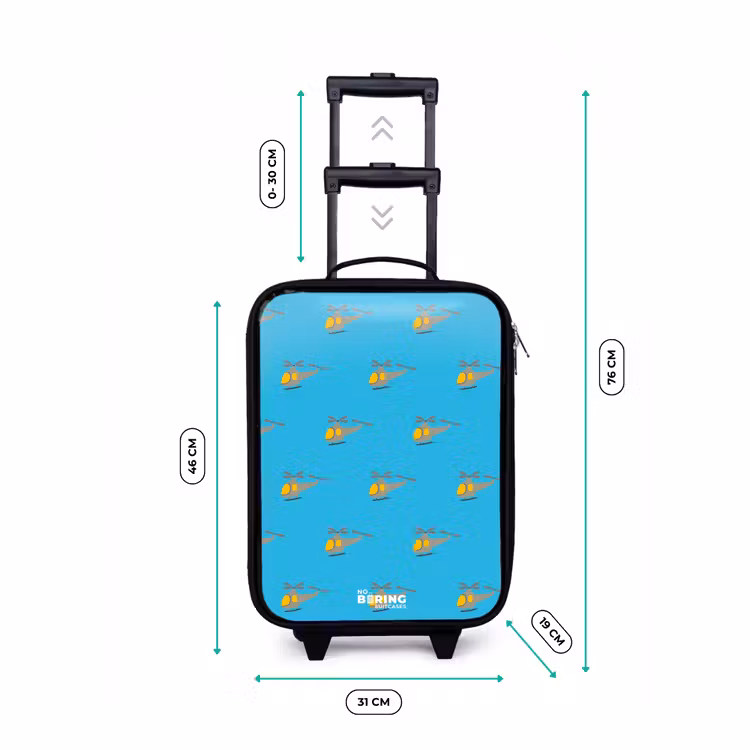 Children's suitcase - Helicopter fuss — 3