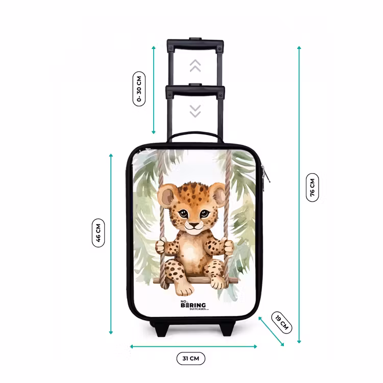 Children's suitcase - Levi leopard — 3