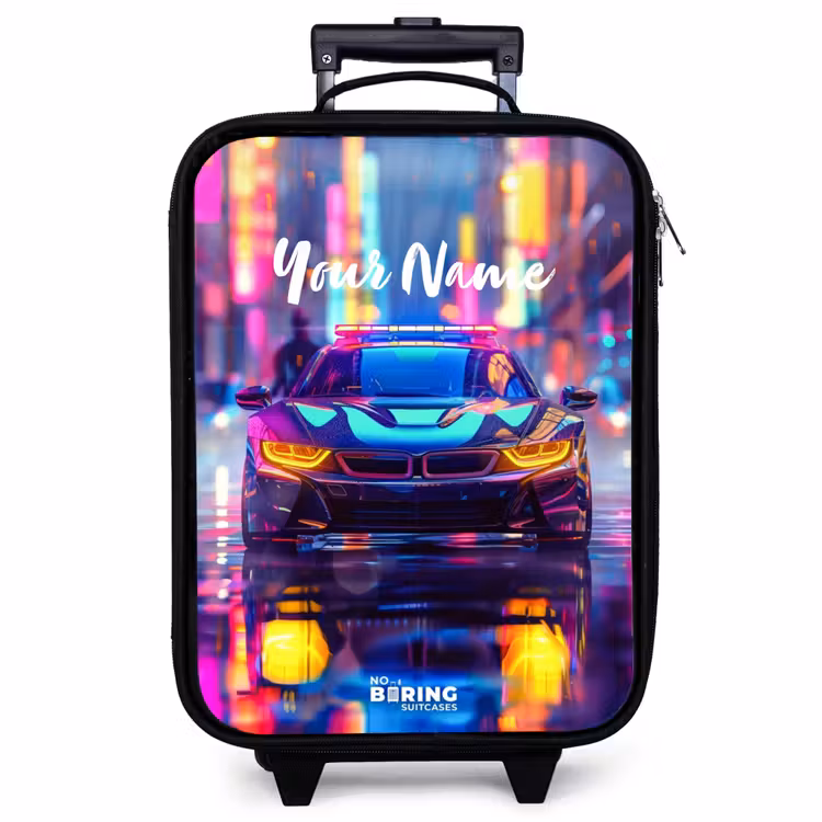 Children's suitcase - Neon nightcar — 1