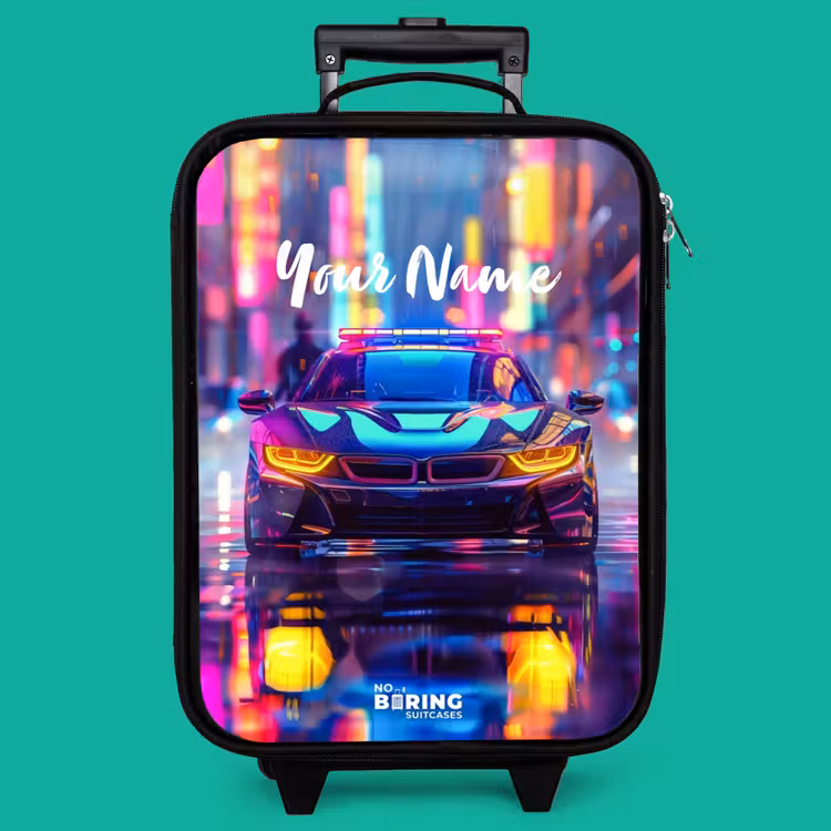 Children's suitcase - Neon nightcar — 4
