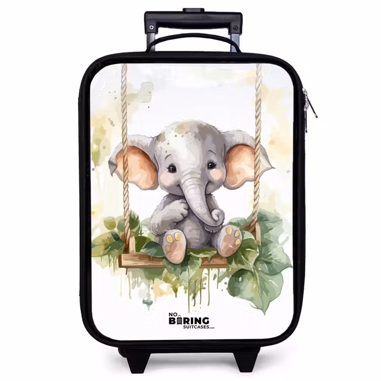 Children's suitcase - Onno elephant — 1