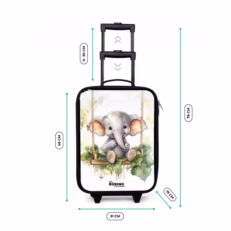 Children's suitcase - Onno elephant — 3