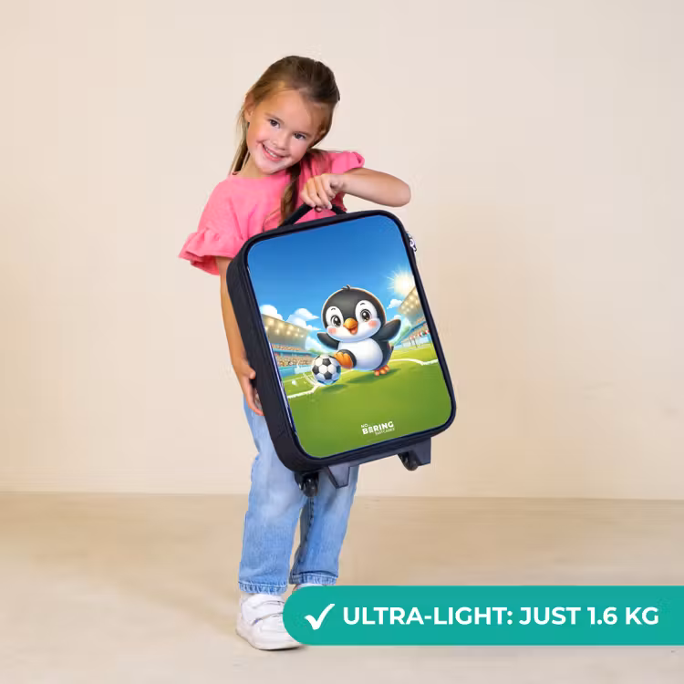 Children's suitcase - Black - Penalty penguin — 3