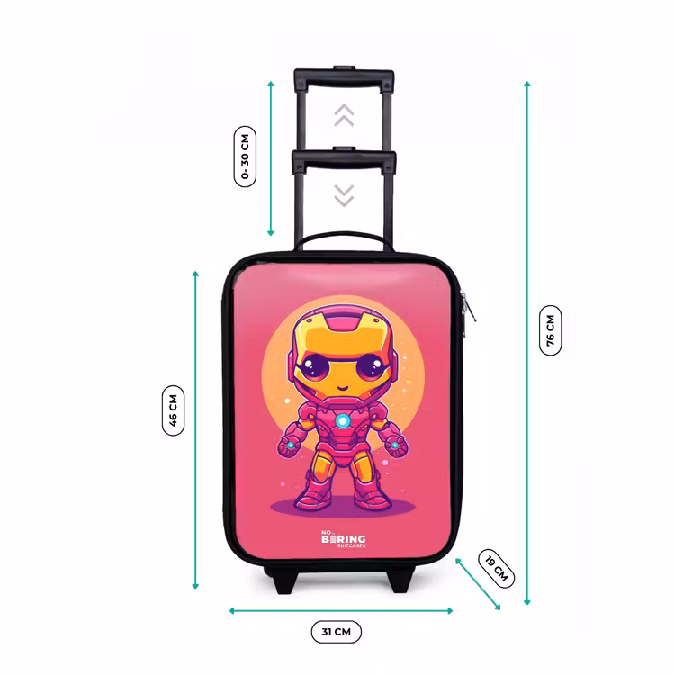 Children's suitcase - Pink ranger — 3