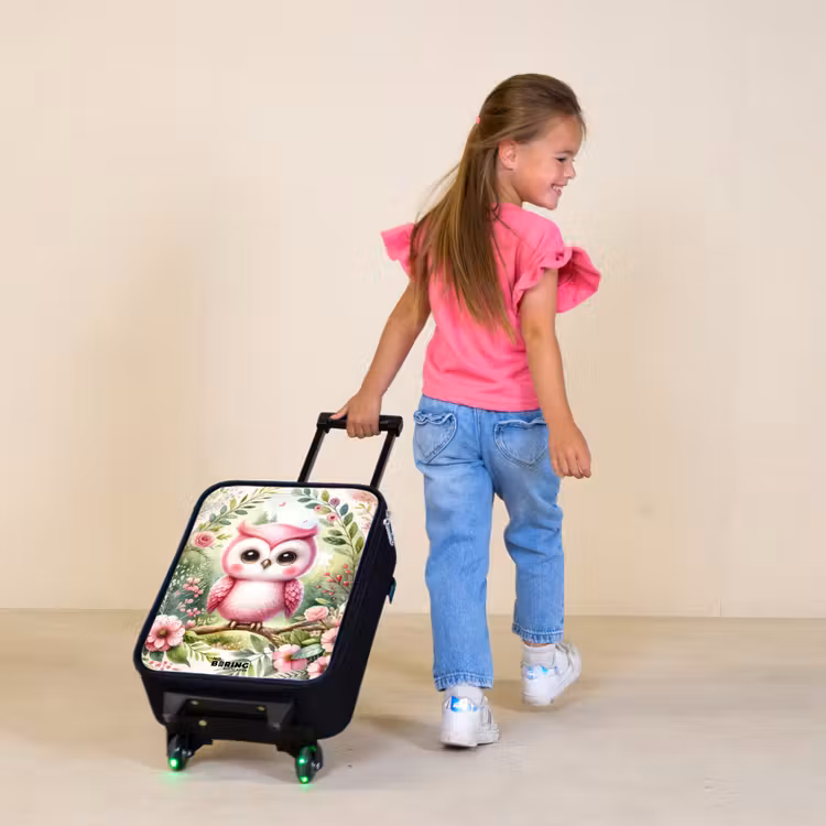 Children's suitcase - Pink Raphael — 1