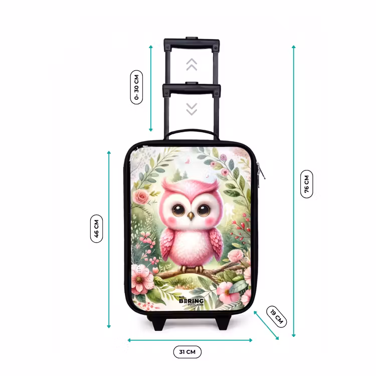 Children's suitcase - Pink Raphael — 2