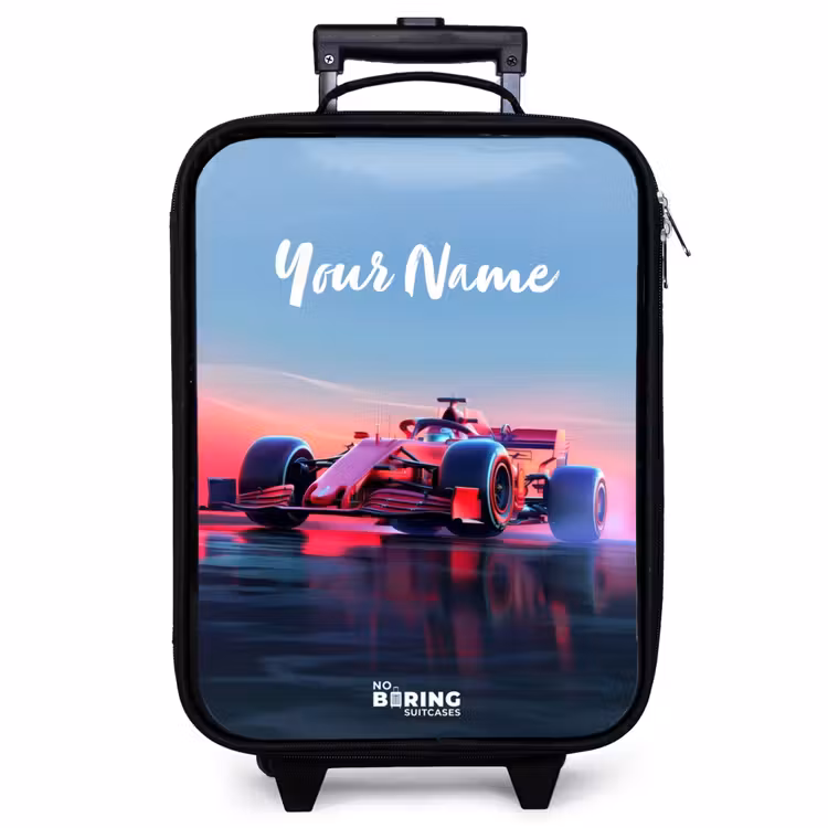 Children's suitcase - Red racer — 1