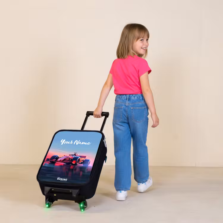 Children's suitcase - Red racer — 2