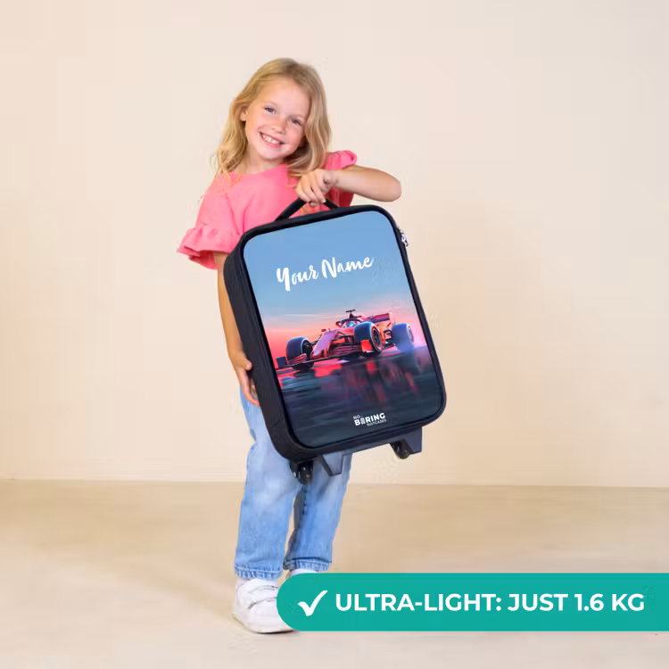 Children's suitcase - Red racer — 5