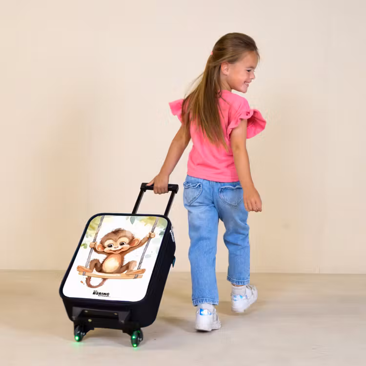 Children's suitcase - Rocking great ape — 2