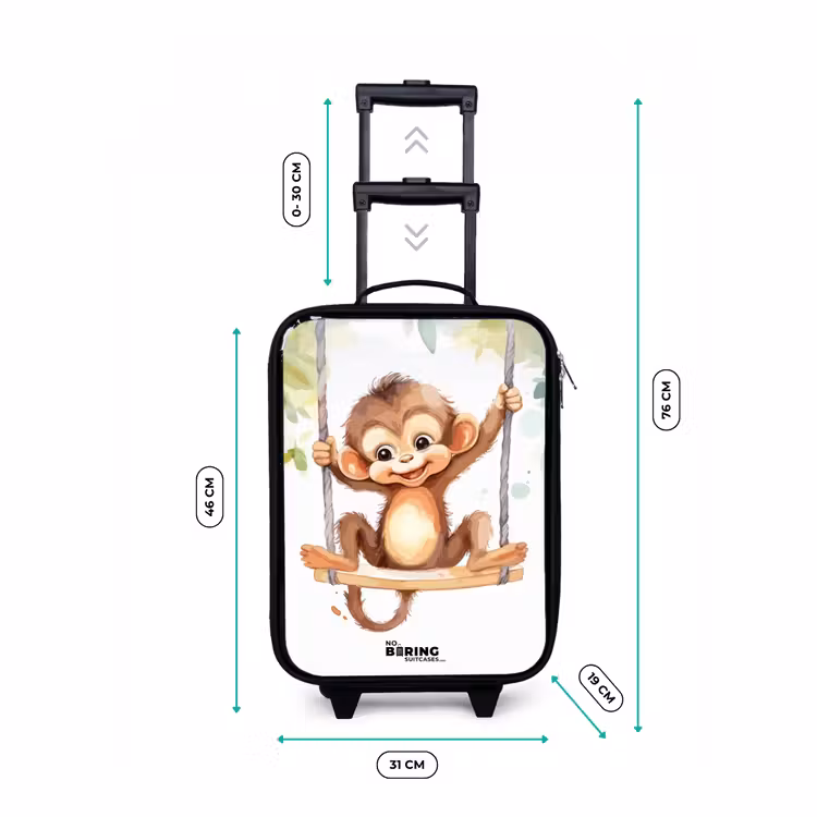 Children's suitcase - Rocking great ape — 3