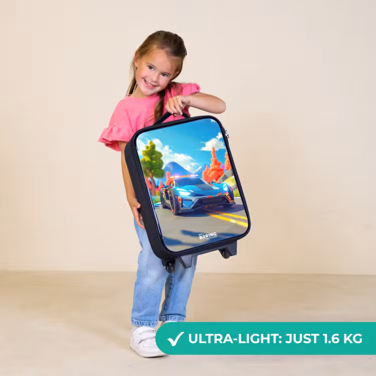 Children's suitcase - Siren speedcar — 3