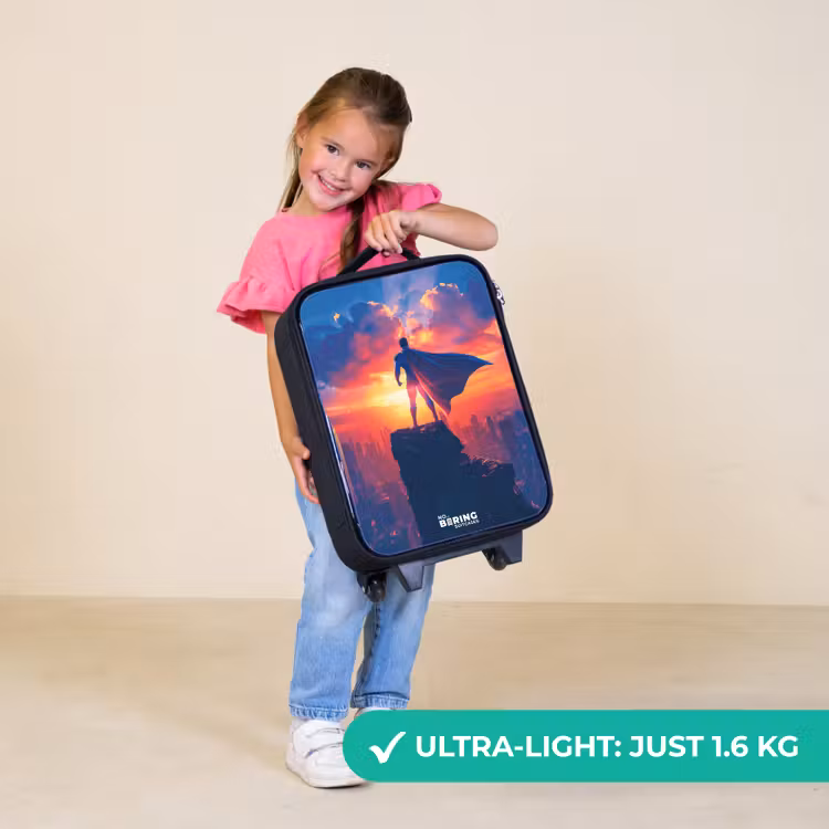 Children's suitcase - Skyscraper superhero — 3
