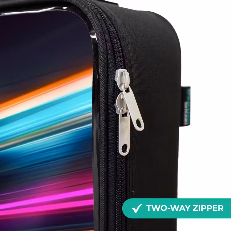 Children's suitcase - Race car with colorful light tracks — 4