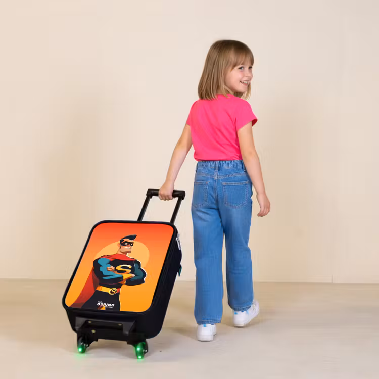 Children's suitcase - Sunny superhero — 2