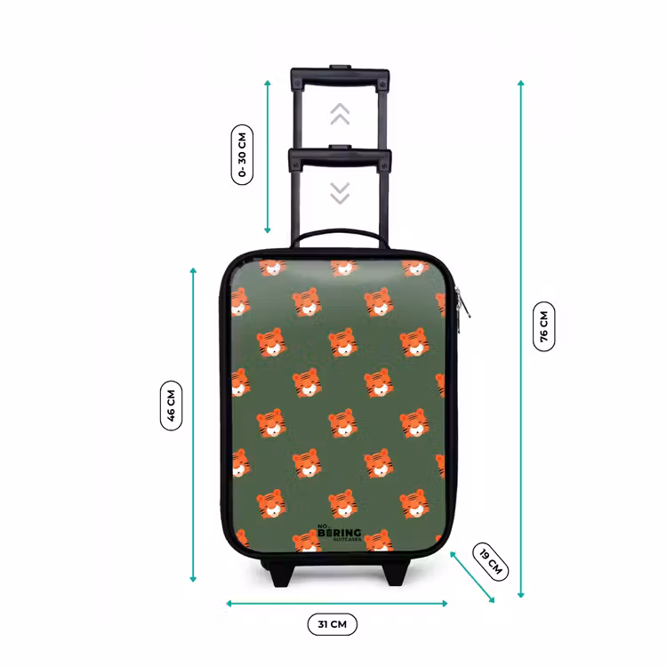 Children's suitcase - Tiger turbulence — 3